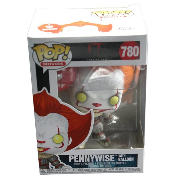 Funko POP! Movies IT: Chapter Two Pennywise with Balloon #780‎ Vinyl Figure - Picture 1 of 10